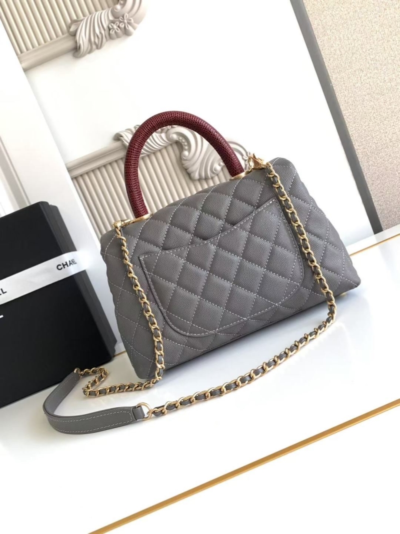 Ch**el top handle bags